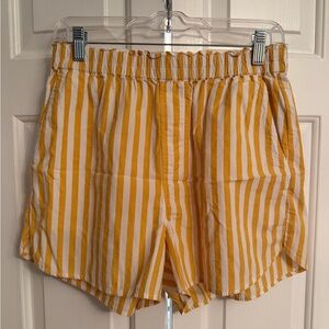 Madewell Sunny Stripes High Waist Women's Shorts